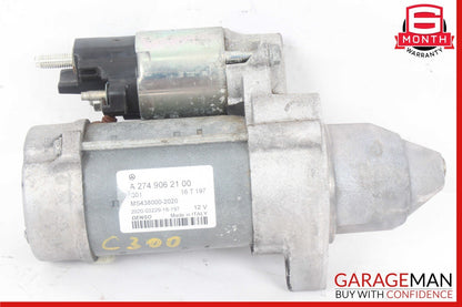 15-19 Mercedes W205 C300 GLC300 DENSO Engine Starter Motor 2749062100 OEM