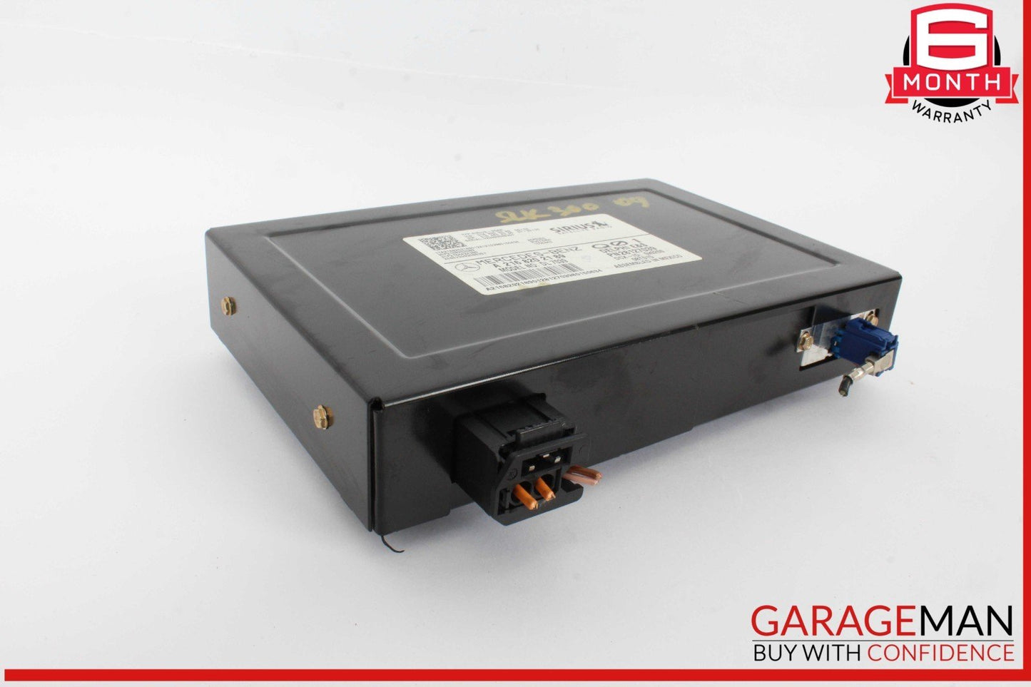07-14 Mercedes R171 SLK300 CL550 Sirius Satellite Radio Module Receiver OEM