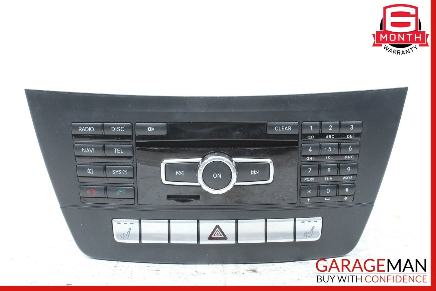 Mercedes W204 C250 C300 C350 Navigation Command Head Unit CD Audio OEM