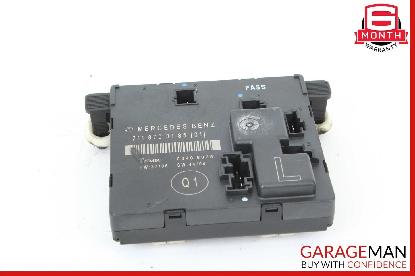 03-09 Mercedes W211 E63 AMG E320 E550 Rear Left Side Door Control Module Unit