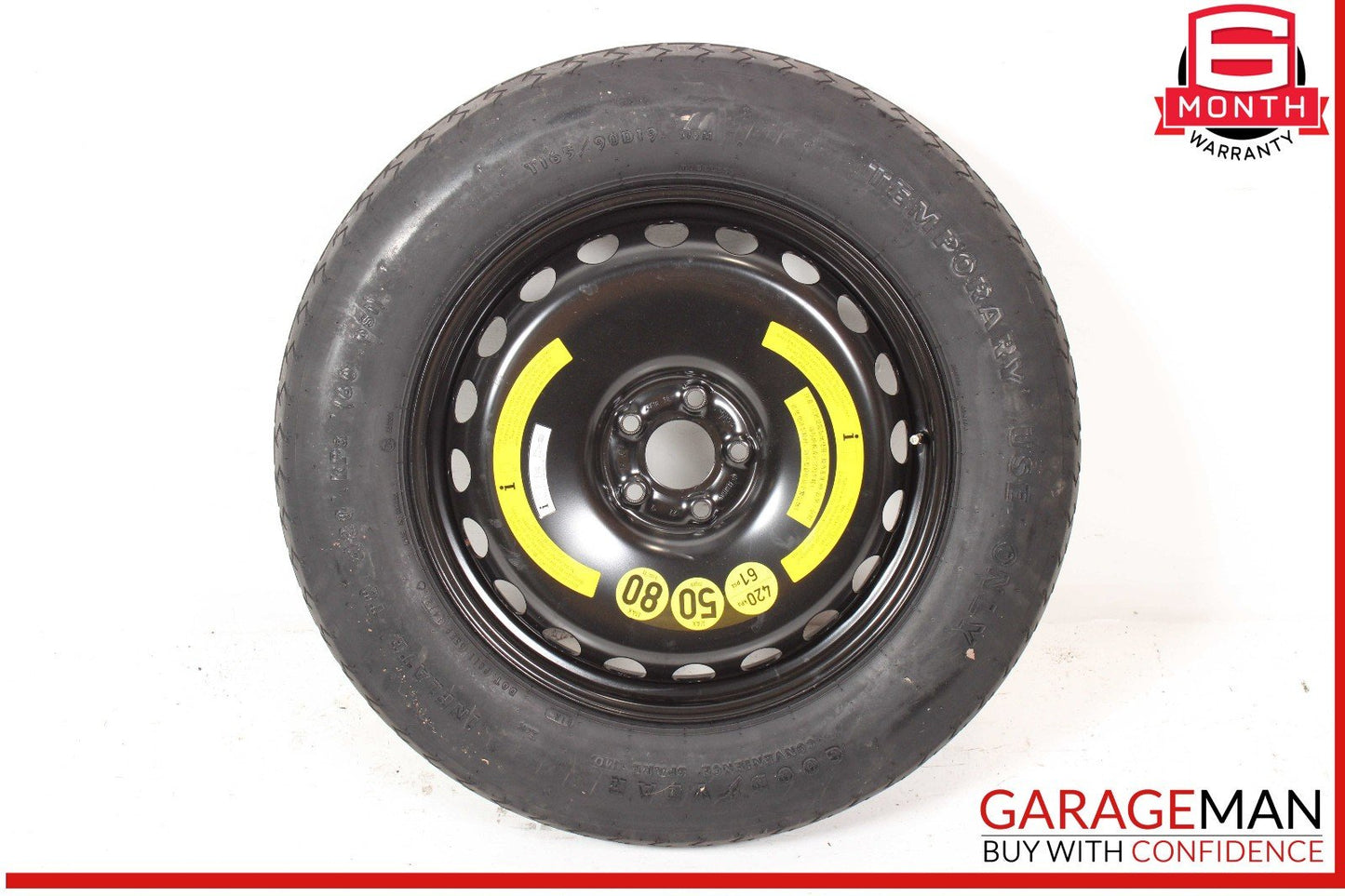 07-20 Mercedes X164 GL450 ML550 Emergency Spare Tire Wheel Donut Rim 19" 19 OEM