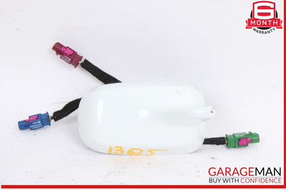 13-17 Audi Q5 Rear Roof Upper Exterior Shark Fin Antenna 8R0035503G White OEM