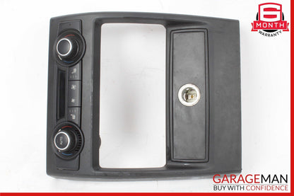 08-14 BMW X6 REAR HEATER A/C TEMPERATURE CLIMATE CONTROL PANEL OEM