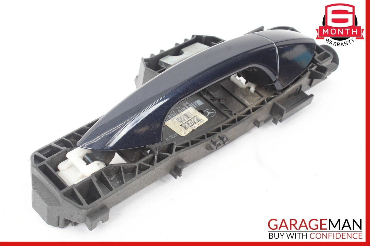 12-14 Mercedes W204 C300 C250 Sedan Right Passenger Exterior Door Handle Blue