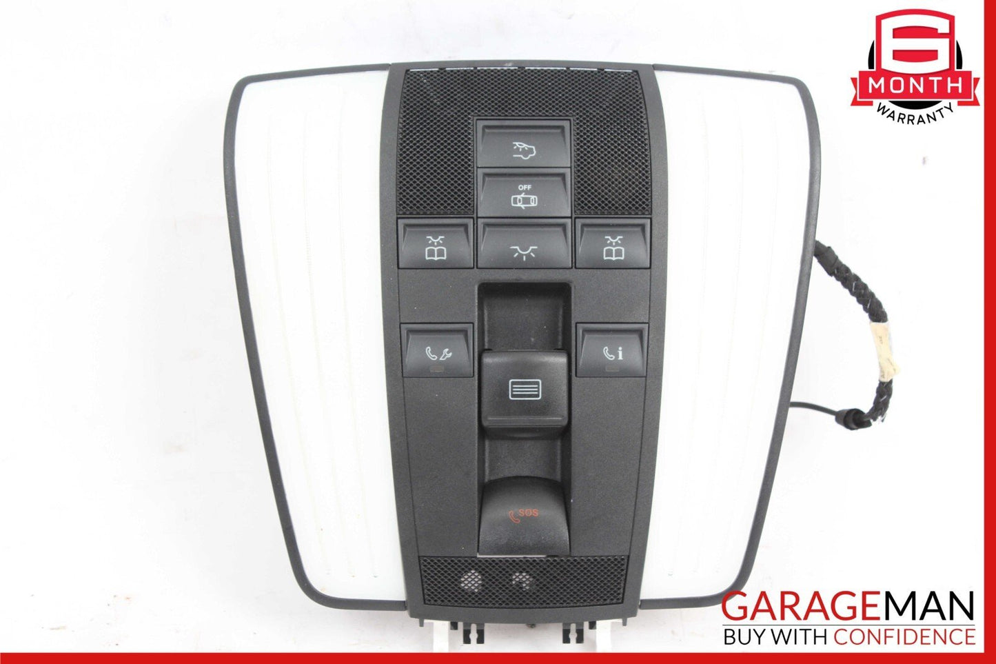 12-18 Mercedes W212 E400 E350 CLS400 CLS500 Overhead Dome Light Lamp Black OEM