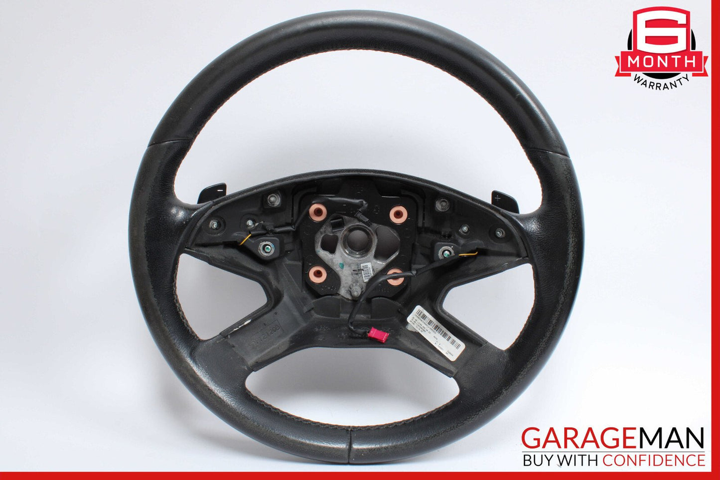 Mercedes X164 GL450 R350 Driver Steering Wheel Black w/ Paddle Shifters OEM