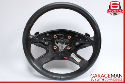 Mercedes X164 GL450 R350 Driver Steering Wheel Black w/ Paddle Shifters OEM
