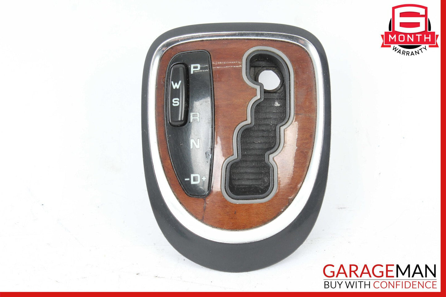 00-06 Mercedes W220 S430 Gear Shifter Bezel Trim Indicator Wood OEM
