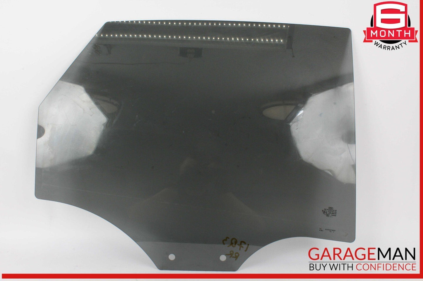 15-18 Audi Q3 Quattro Rear Right Passenger Side Door Window Glass OEM