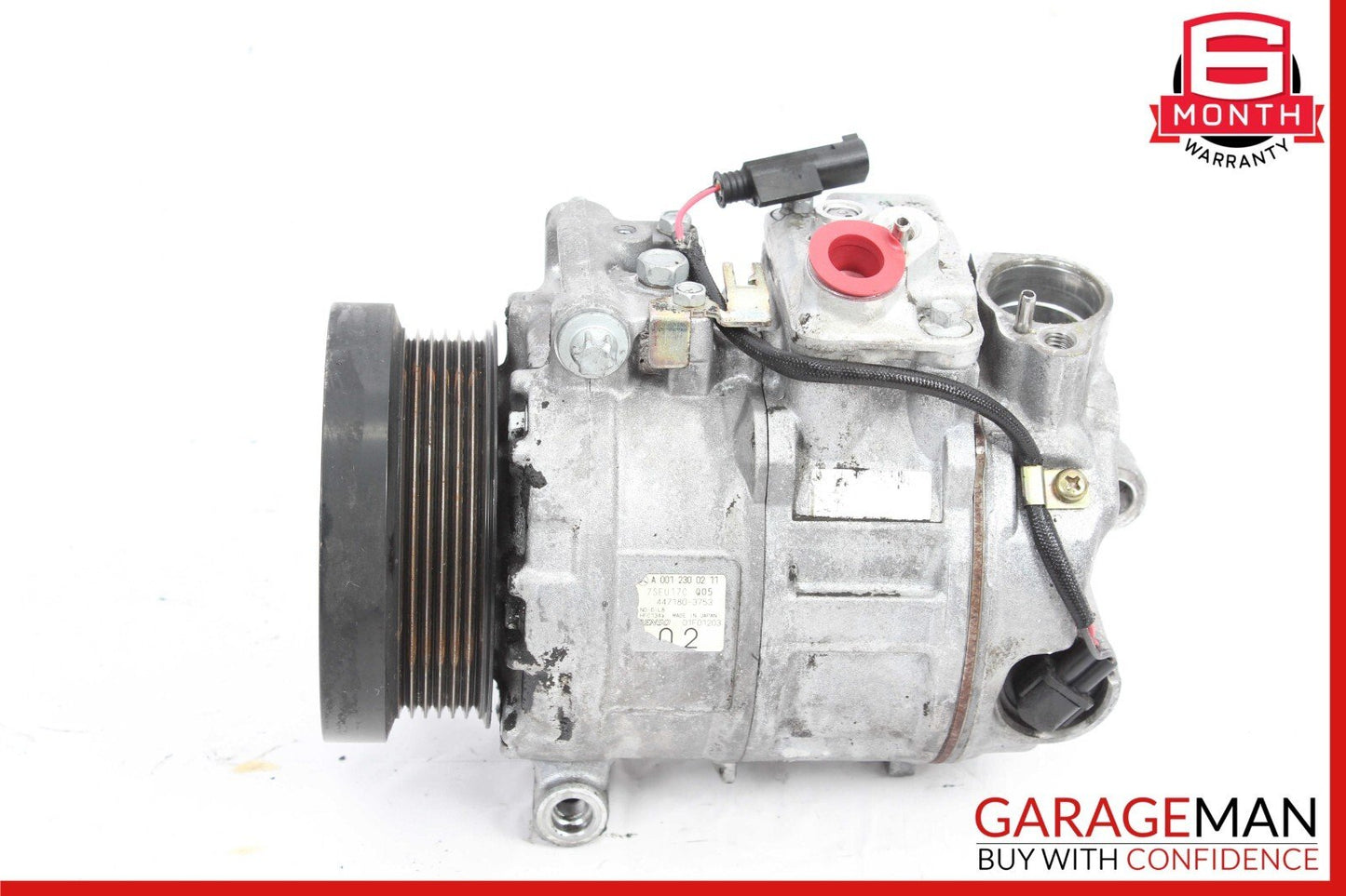 03-06 Mercedes R230 SL55 AMG DENSO A/C Air Cooler Conditioning Compressor Pump