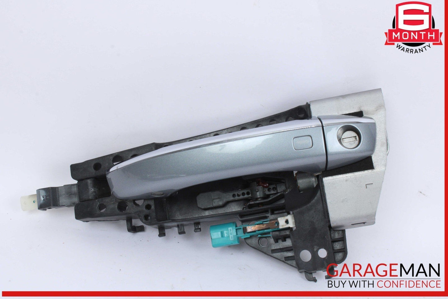 12-18 Audi A7 A6 Front Left Driver Side Exterior Door Handle Silver 4H1837885