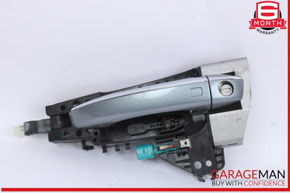 12-18 Audi A7 A6 Front Left Driver Side Exterior Door Handle Silver 4H1837885