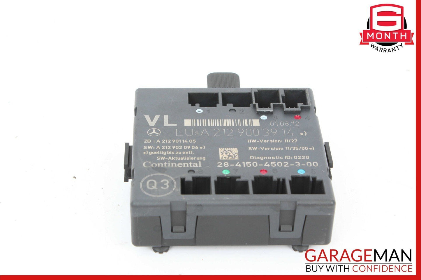 08-14 Mercedes W204 C250 C350 Front Left Side Door Control Module Unit OEM