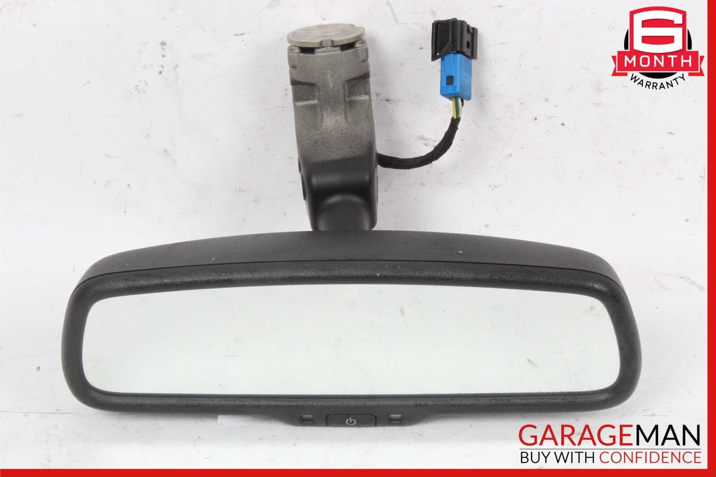 17-21 Alfa Romeo Giulia Front Top Upper Auto Dim Rear View Mirror Assy Black OEM