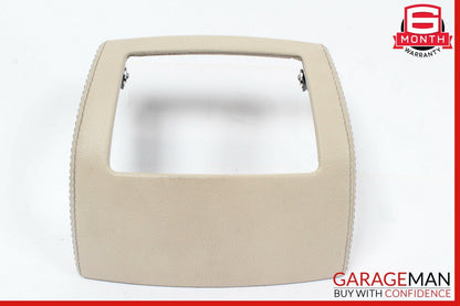 07-14 Mercedes W216 CL550 S350 Rear Center Console AC A/C Air Vent Trim Beige