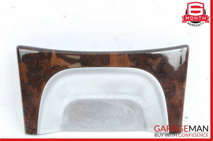 06-13 Mercedes W251 R350 R500 Front Center Console Trim Panel Wood OEM