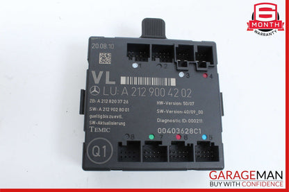 08-18 Mercedes W204 C300 CLS400 E350 Front Left Driver Door Control Module Unit