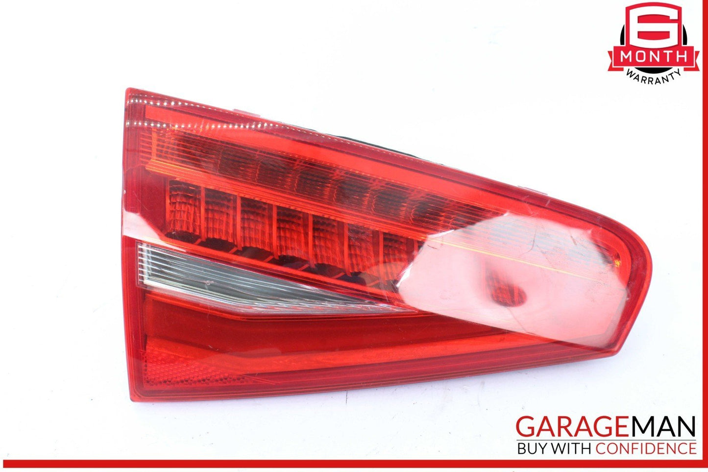 13-16 Audi A4 Rear Left Driver Side Inner Tail Light Lamp 8K5945093AD OEM