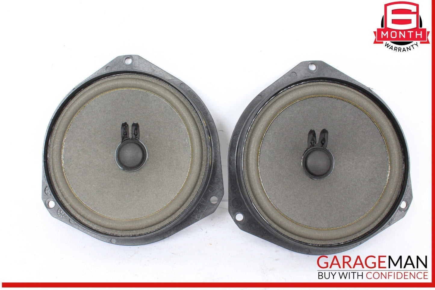 14-17 Maserati Ghibli Front Right & Left Side Door Sound Audio Speaker Set of 2