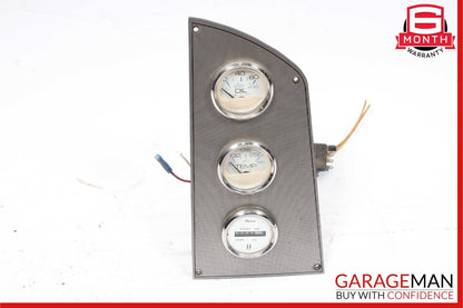 Mercruiser Dash Ignition Oil Temp Temperature Indicator Trim Panel Assembly