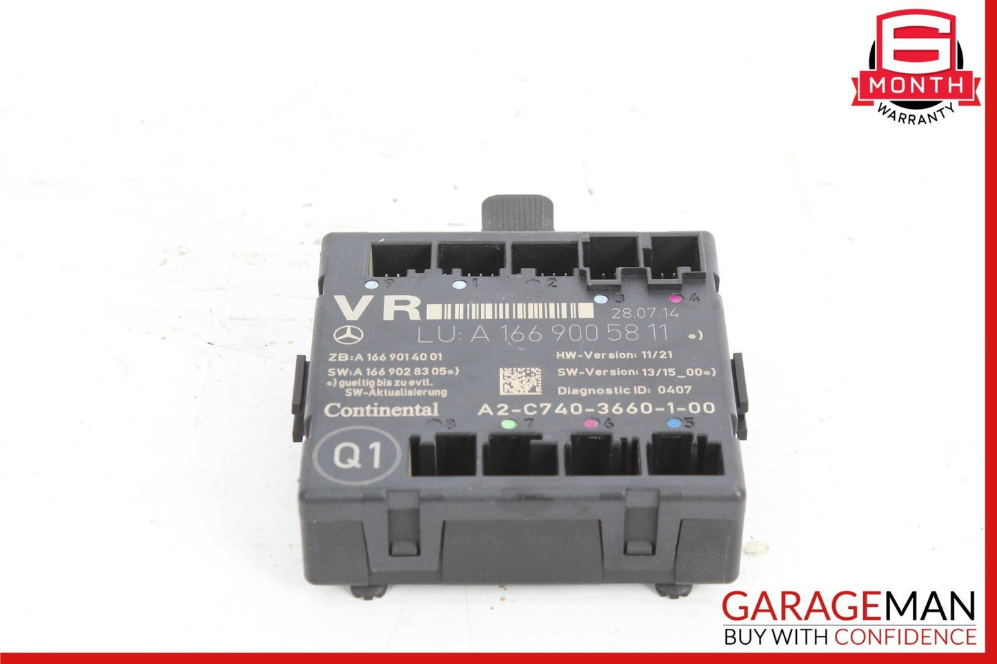 12-20 Mercedes CLA250 ML350 Front Right Side Door Control Module Unit