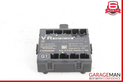 12-20 Mercedes CLA250 ML350 Front Right Side Door Control Module Unit