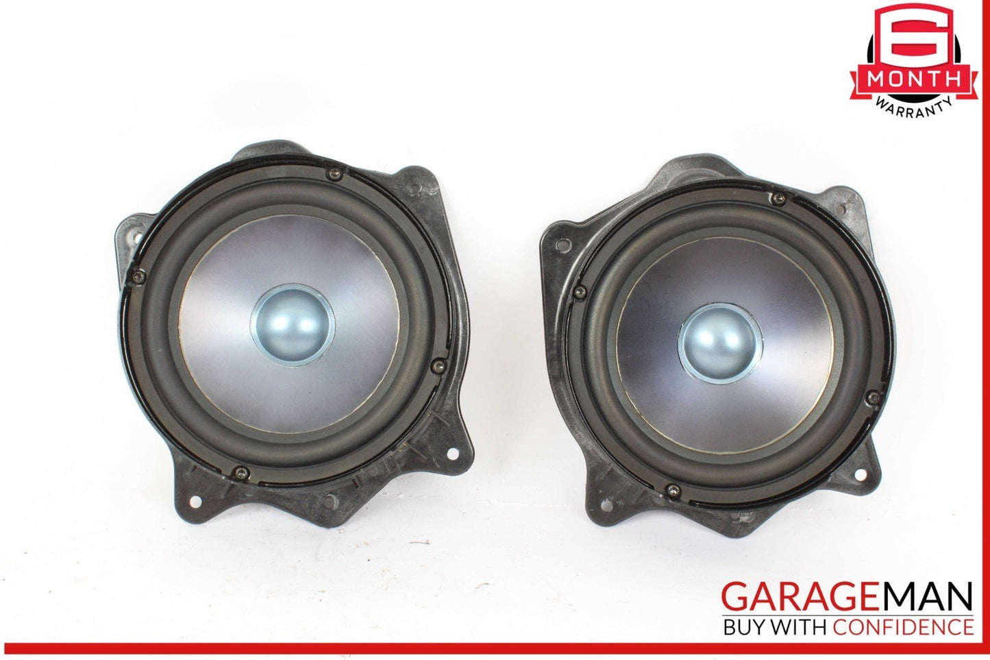 07-09 Mercedes W221 S550 S63 Rear Left & Right Door Audio Sound Speaker Set of 2