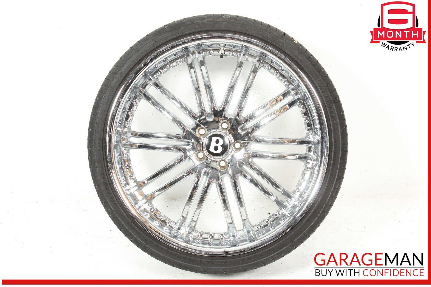 03-12 Bentley Continental GTC Wheel Tire Rim 22 x 9 ET25 OEM