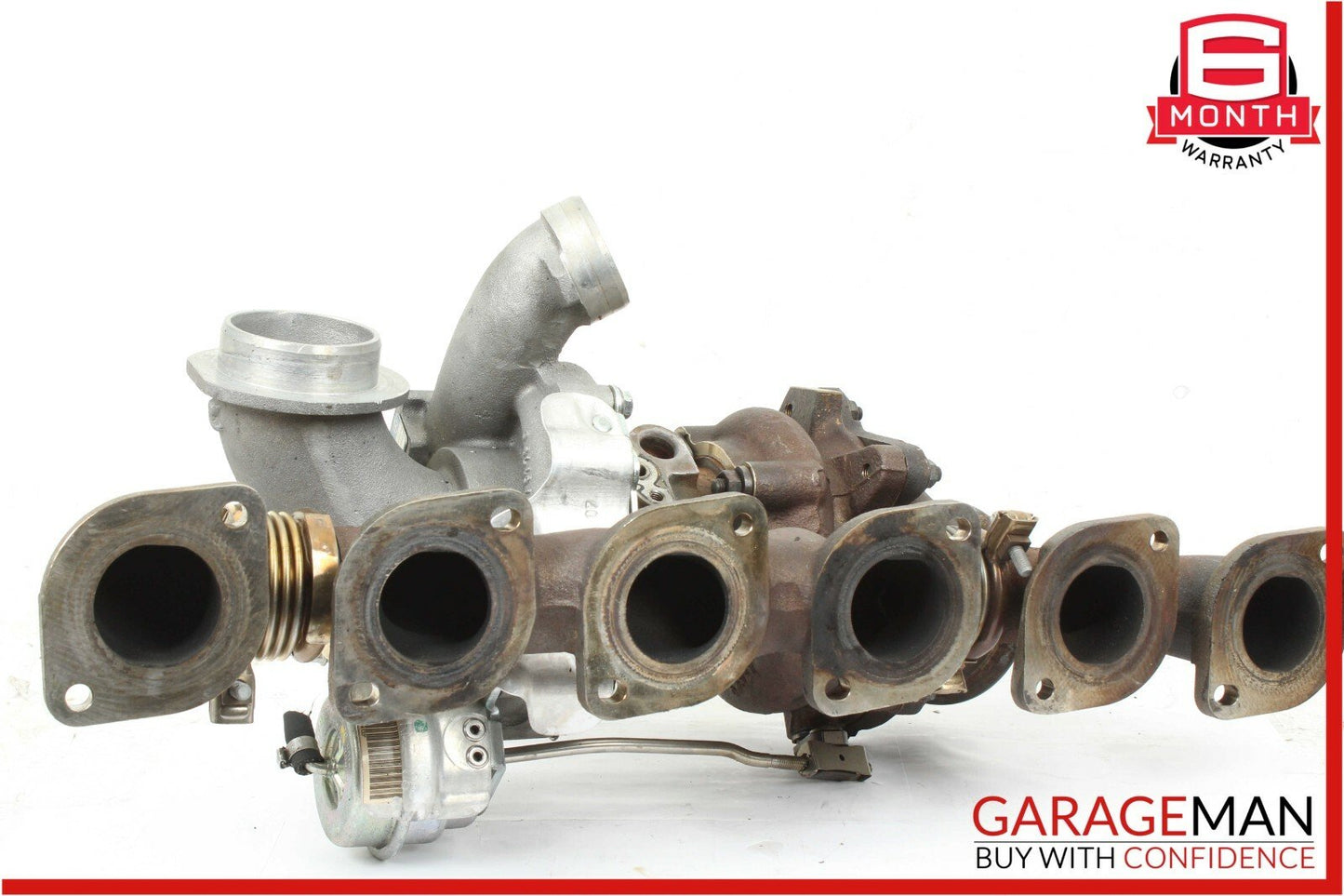 07-13 Mercedes W216 CL600 S600 Turbocharger Manifold Right Passenger Side OEM