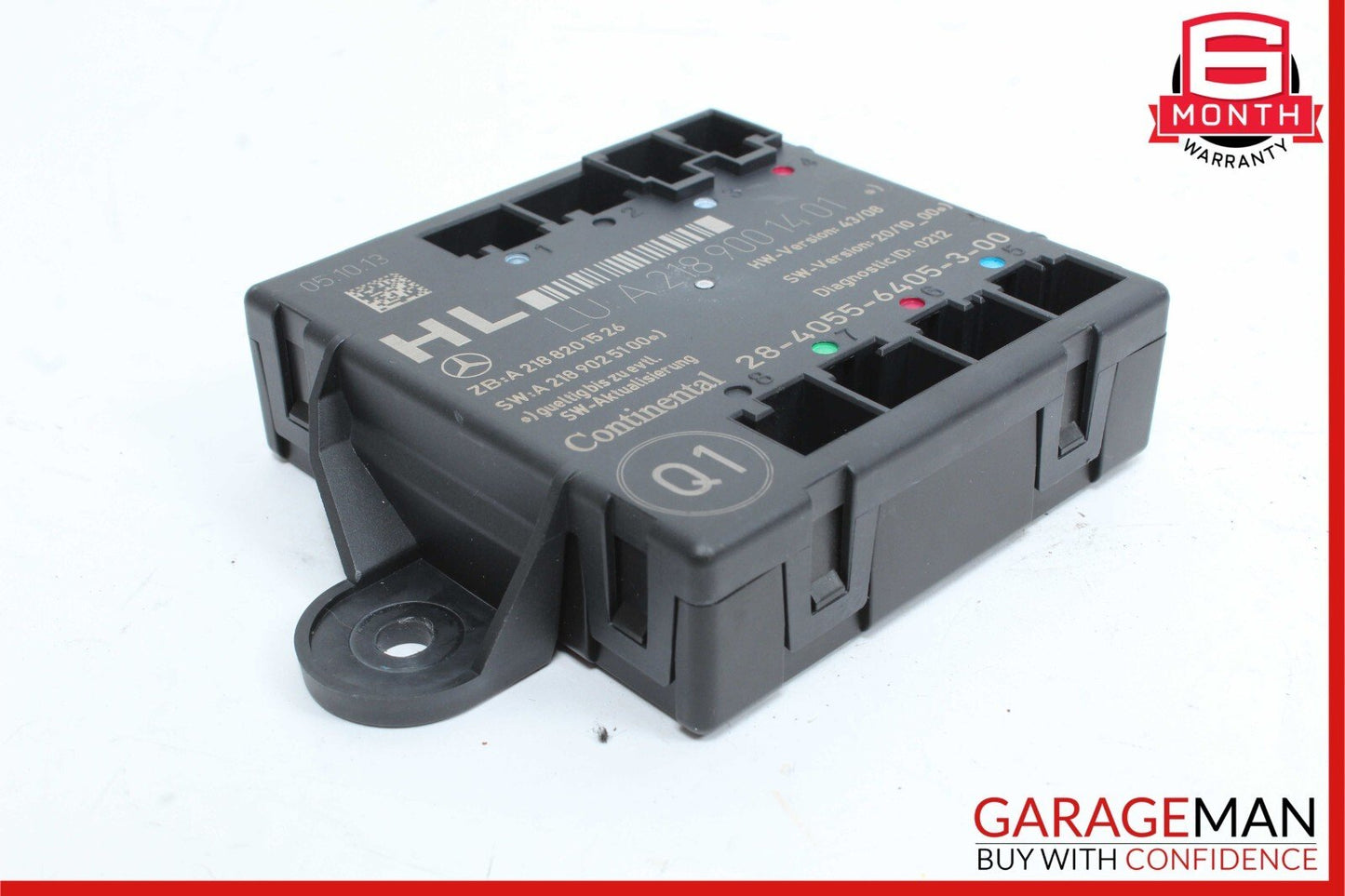 08-18 Mercedes W204 C250 CLS550 Rear Left Side Door Control Module OEM