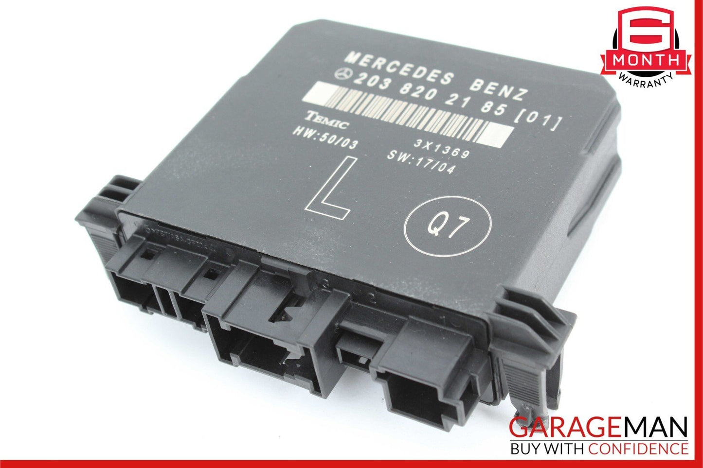 01-07 Mercedes W203 C230 C240 C280 Rear Left Side Door Control Module OEM