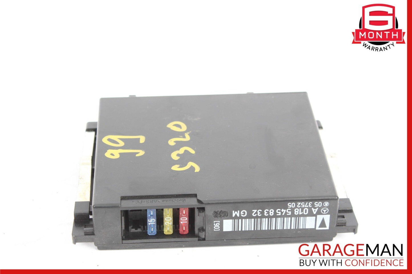94-99 Mercedes W140 S420 S500 Basic Body Control Module BCU BCM 0185458332 OEM