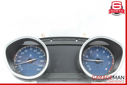 14-17 Maserati Ghibli S Speedometer Odometer Instrument Cluster Gauge OEM