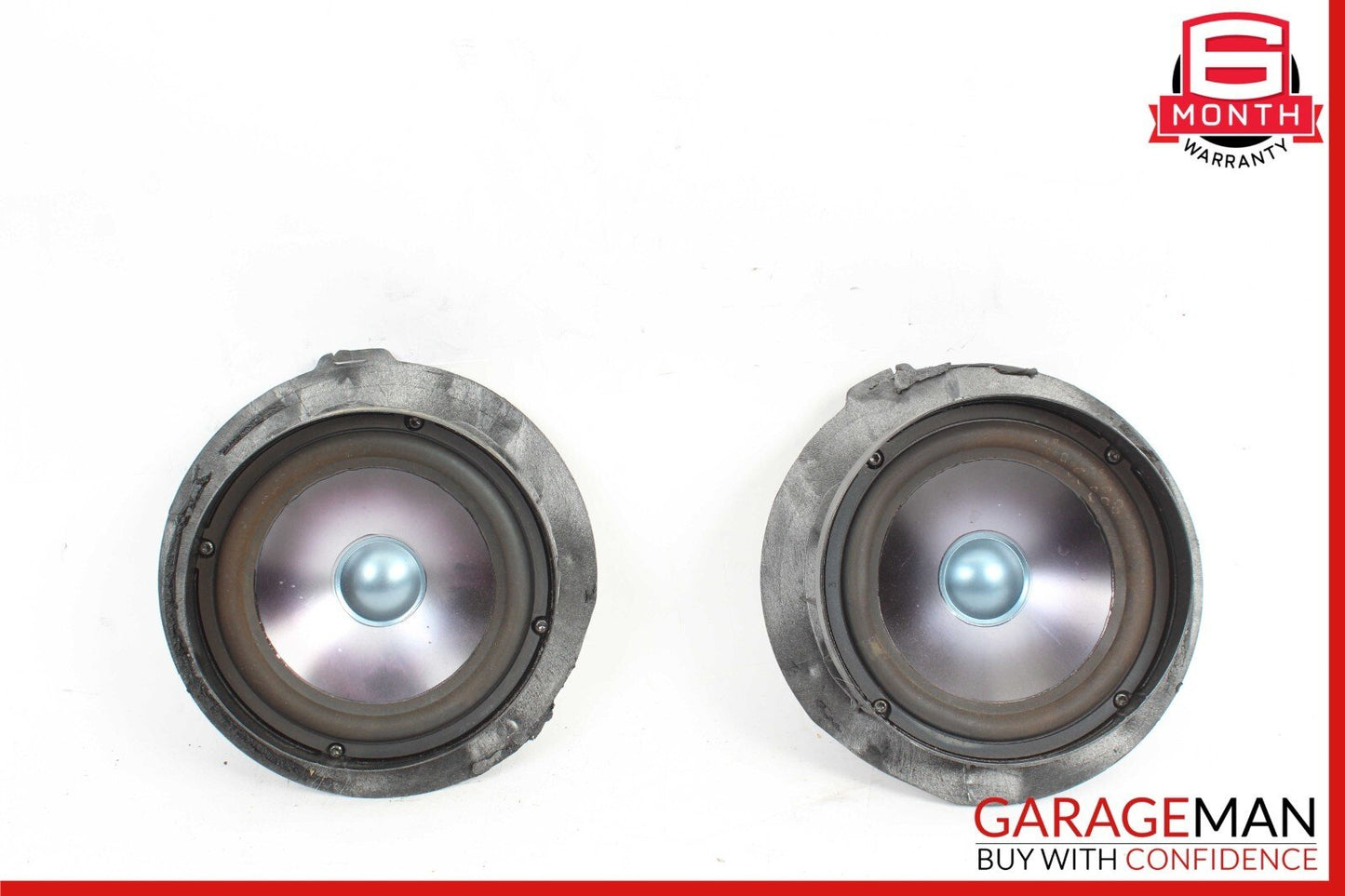 06-09 Mercedes W211 E500 E350 Rear Left & Right Side Door Audio Sound Speakers