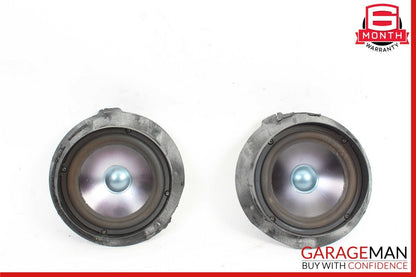 06-09 Mercedes W211 E500 E350 Rear Left & Right Side Door Audio Sound Speakers