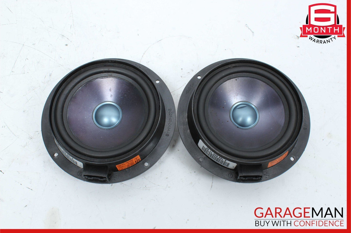 06-13 Mercedes X164 GL450 4MATIC Rear Door Speakers Sound Set of 2 OEM