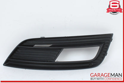 13-16 Audi A4 Front Right Passenger Side Bumper Fog Light Grille Trim Bezel OEM