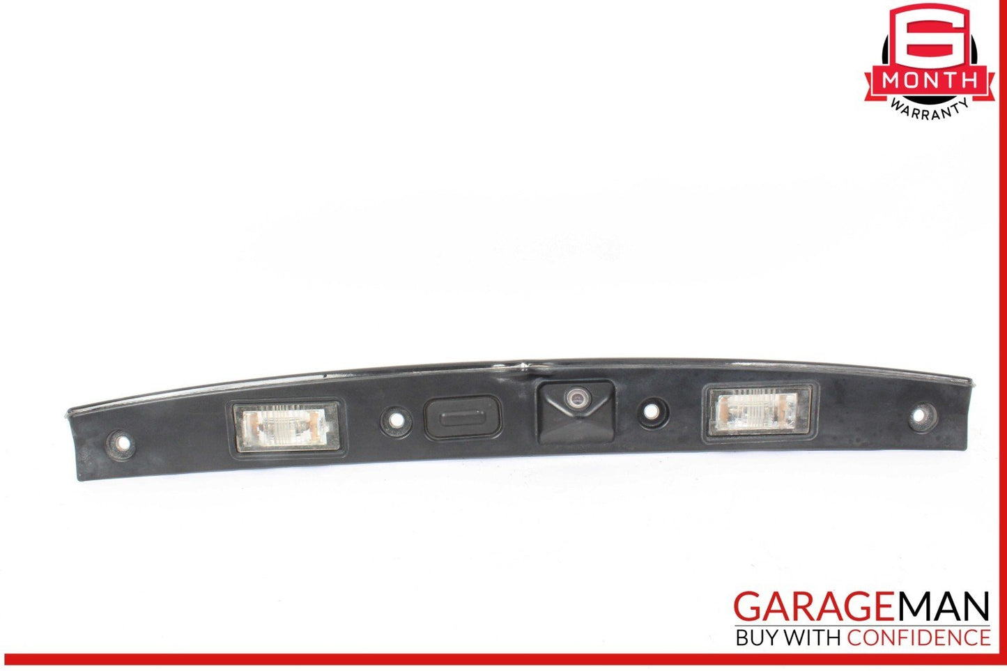 14-22 Maserati Quattroporte S Rear Trunk Lid Moulding Plate w/ Lights OEM