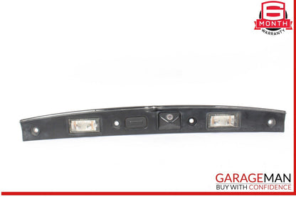 14-22 Maserati Quattroporte S Rear Trunk Lid Moulding Plate w/ Lights OEM