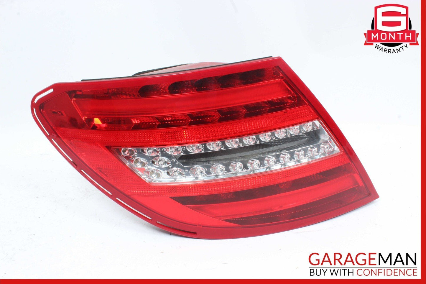 12-14 Mercedes W204 C300 Rear Left Driver Side Taillight Tail Light Lamp