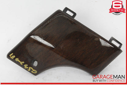 13-19 Mercedes X166 GL450 GLS550 Front Left Side Dashboard Trim Cover Wood OEM