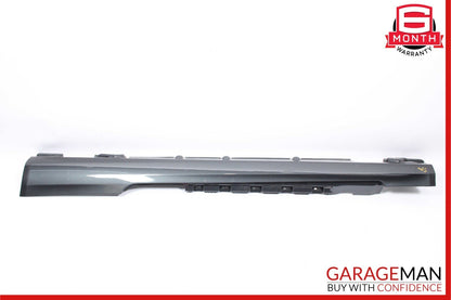10-13 Mercedes W207 E350 Left Side Rocker Skirt Moulding Trim Panel Grey OEM