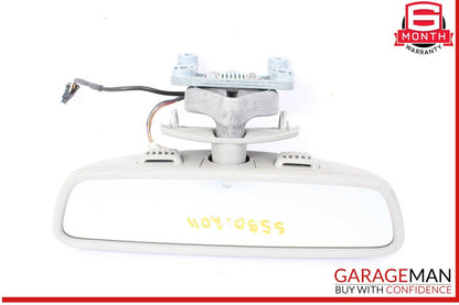 10-13 Mercedes W221 S550 CL550 Front Upper Interior Rear View Mirror Gray OEM