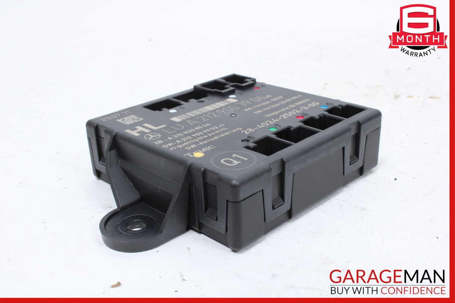 08-18 Mercedes W204 C250 E350 Rear Left Side Door Control Module 2129003906 OEM