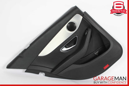 15-18 Mercedes W205 C300 C400 Rear Left Side Interior Door Panel Cover Assy