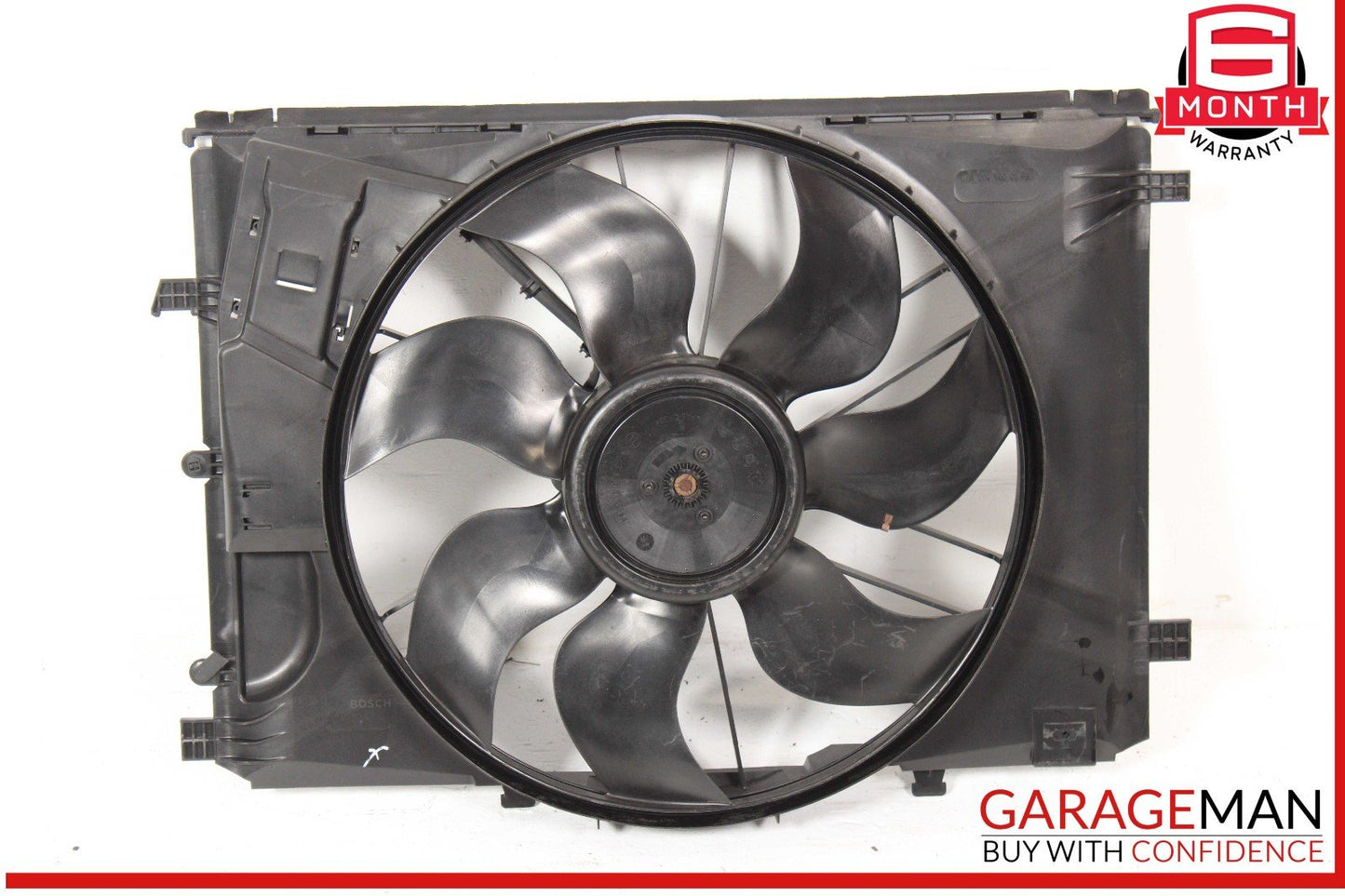 08-18 Mercedes X204 C300 GLK350 Engine Radiator Cooling Fan Motor Assembly OEM