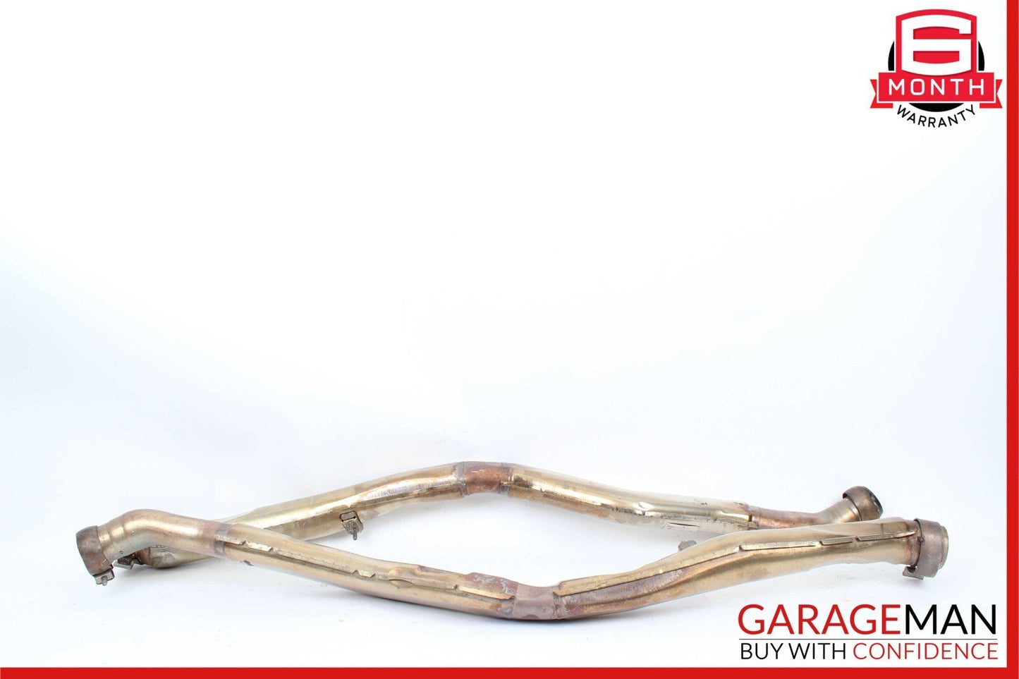 15-18 Ferrari California T Right & Left Side Exhaust Pipe Set of 2 Pc OEM
