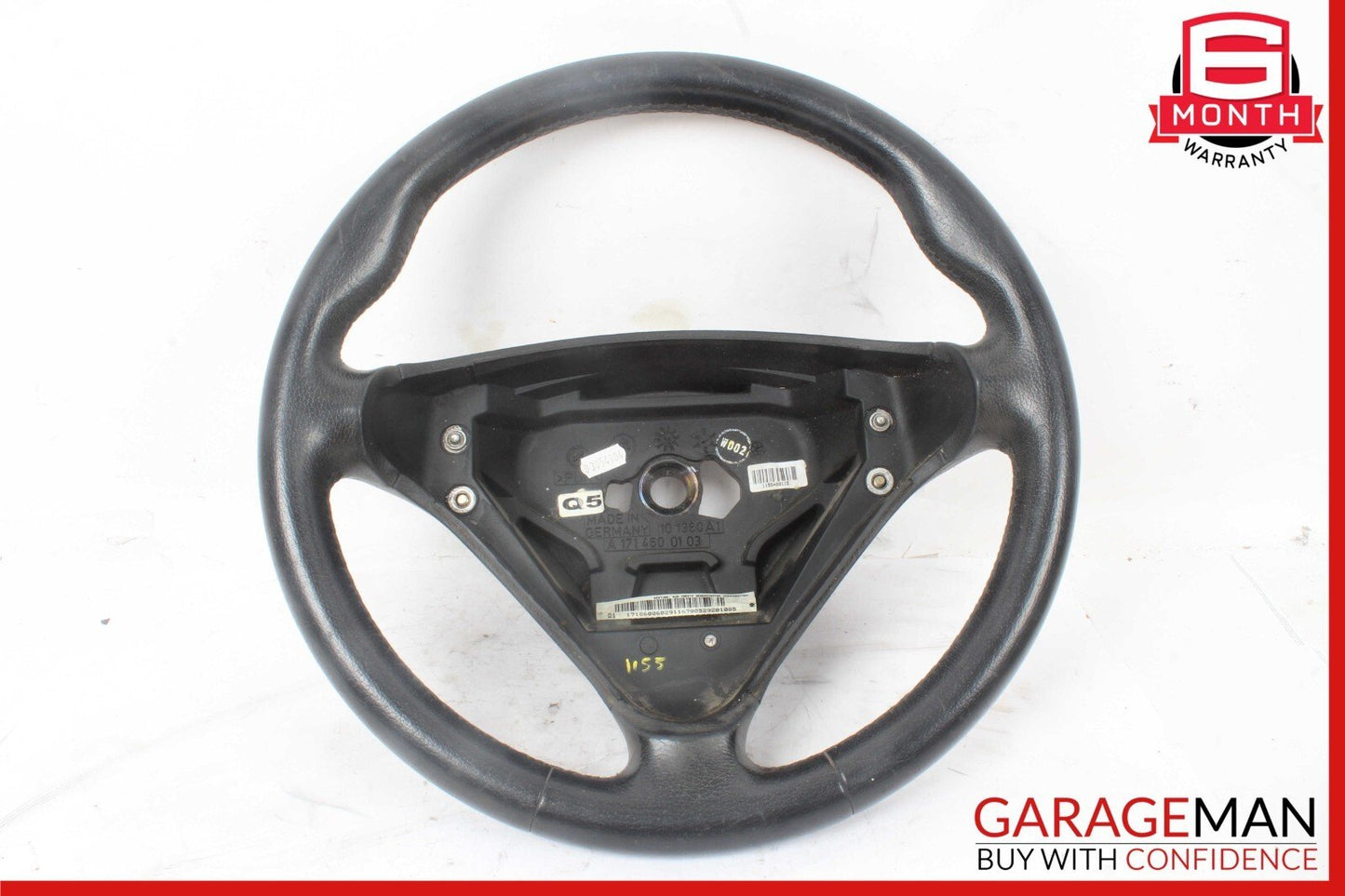 05-08 Mercedes W203 C320 C280 C350 SLK350 Sport Steering Wheel Black OEM