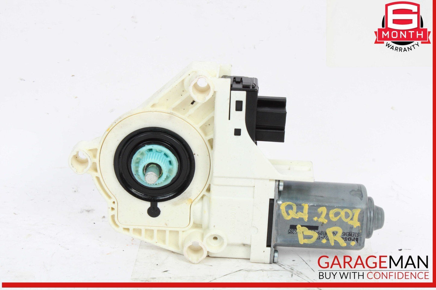 07-15 Audi Q7 Rear Right Passenger Side Window Regulator Motor 4L0959802B OEM