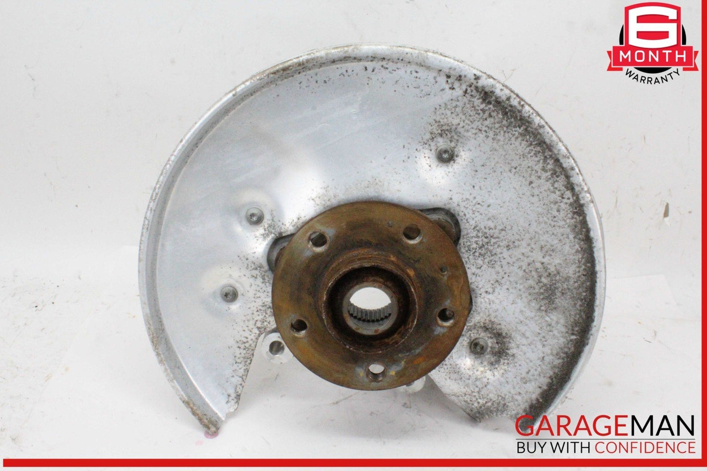 09-16 Audi A6 A4 Rear Left Driver Side Spindle Knuckle Wheel Hub 8K0505431AR OEM